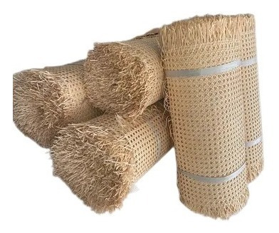 Rattan Esterilla Natural Vegetal Frances 250cm X 41cm Rollo