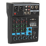 . Mixer De Áudio Bomge De 4 Canais Bluetooth 48v 24dsp