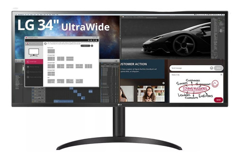 Monitor LG Ultrawide 34'' Ips Full Hd Freesync 34wp550-b