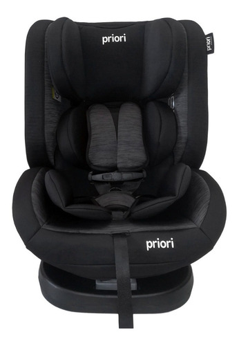 Silla De Bebé Para Carro Priori First 360° Negro Y Gris