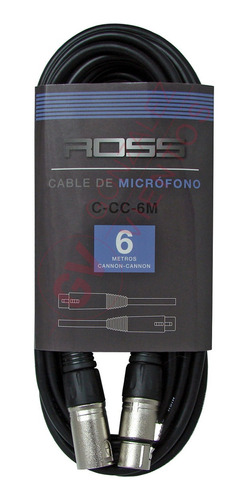 Cable Ross C-cc-6m Canon - Canon 6 Metros