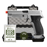 Pistola De Airsoft P226 Qgk Hs-226s Spring Bbs Cal 6mm K10