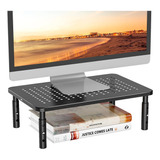 Soporte Para Monitor Pc Regulable En Altura, Base De Monitor