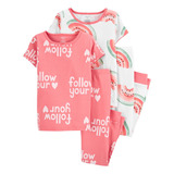 Carter´s Set 4 Piezas Pijama Algodon 3n712010