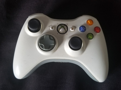 Control Xbox 360 Inalámbrico Blanco