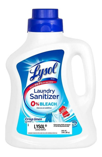 Lysol Shampoo Desinfectante Para Ropa De 2.66 Litros Jumbo