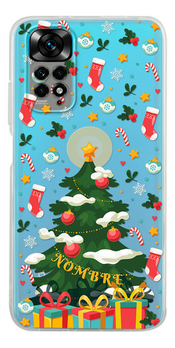 Funda Para Xiaomi  Navidad Árbol Navideño Con Tu Nombre