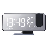 Reloj Despertador Digital Inteligente Con Radio Led, De Mesa