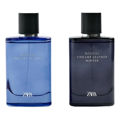 Perfume Zara Vibrant Leather Bogoss Set Amaderado Aromático Hombre