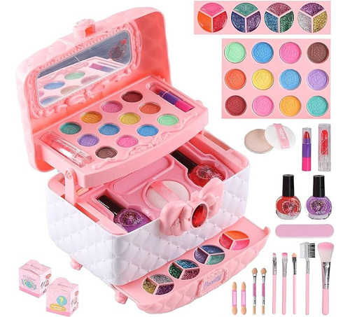 Set De Maquillaje Infantil Lavable, Regalo Para Niños L