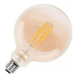 Ampolleta Globo Led Vintage Edison G80 6w E27 Luz Calida