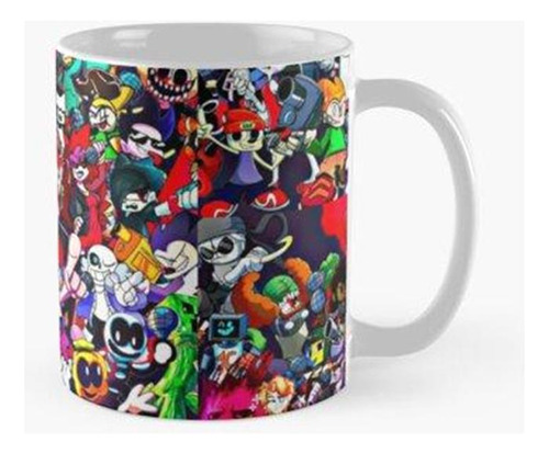 Taza  Friday Night Funkin Characters Juego De Fnf Calidad Pr