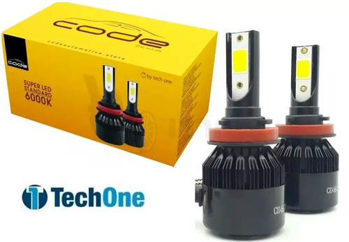 Kit Super Led Techone 12v 24v H1 H3 H4 H7 H8 H9 H11 Hb3 Hb4