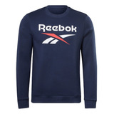 Sudadera Reebok Hombre Caballero Identity Fleece Logo Crew