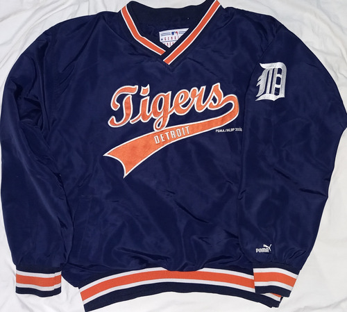 Buzo Puma Detroit Tigers Mlb 2001 Vintage