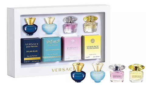Versace Mini Perfume Set (4 Minis) Original