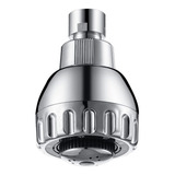 High Pressure Shower Head 3 Settings Fixed Showerhead 2.5 In