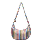 Bolso Bandolera Hippie De Tela Boho Para Mujer, Bolso De Man