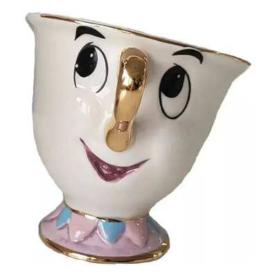 Taza Ceramica Chip Mug Para Bella Y La Bestia  La Dama Copa | MercadoLibre