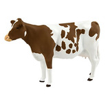 Safari Ltd. Vaca Ayrshire - Mano Realista Pintado De Juguete