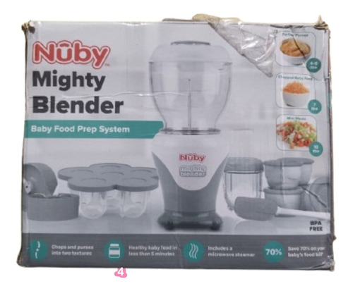 ¡promoción! Licuadora Nuby Mighty Blender 22pz 