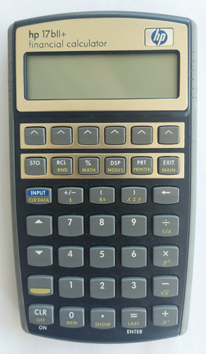 Calculadora Financiera Hp 17bii+ Muy Poco Uso