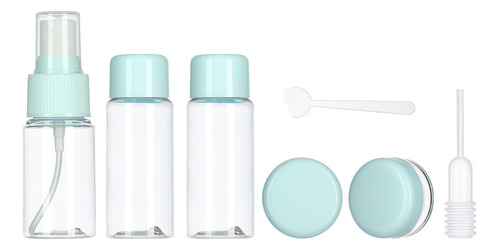 Set De Botellas De Viaje Con Contenedor De Maquillaje, Kit D