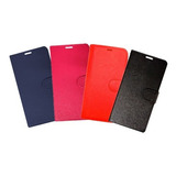 Funda Estuche Agenda Para Motorola One Vision & One Action Color Rojo One Vision / Action