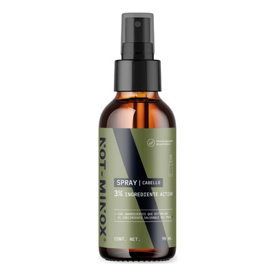 Spray Crecimiento Cabello Not-minox 3% Biotina Vitamina E Cola Caballo Romero 90ml