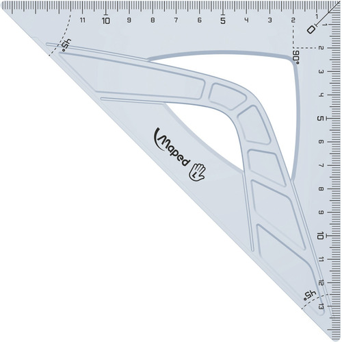 Maped 28973 Kit Geometría X3 Piezas Zurdos