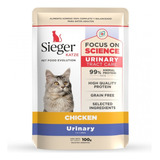 Pouch Gato Sieger Urinary 100 Grs X 12 Unidades.