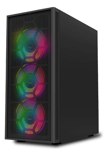 Gabinete Gamer Media Torre Dragonfly Ii Mesh Gm740