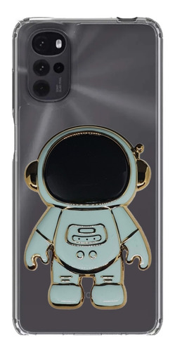 Funda Protector Diseño Astronauta Modelos Motorola + Mica