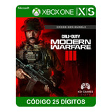 Call Of Duty Modern Warfare 3 Xbox One X|s Código 25 Dígitos