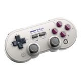 Joystick Inalámbrico 8bitdo Sn30 Pro Game Boy Classic Gris Claro