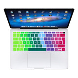 Protector Teclado Para Macbook Air A1932 Arcoiris