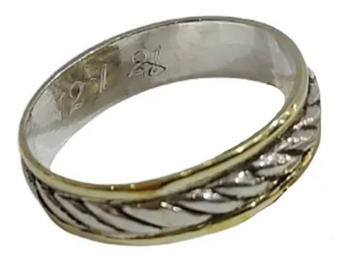 Alianza Plata 925 Oro 18k Facetada Premium Novios Boda