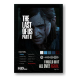 Poster De Videojuego: The Last Of Us Part 2 (33x50 Cm)