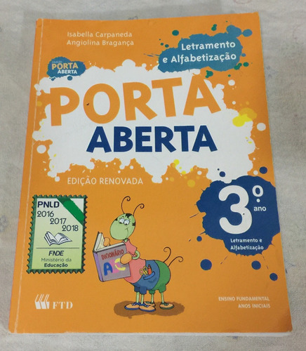 Porta Aberta - Letramento E Alfabetização - 3 Ano