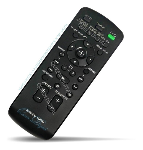 Control Remoto Para Sony Rm-amu166 Torre Sonido Audio Amu009