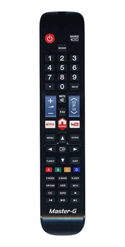 Control Remoto Smart Tv Master G 4 En 1 Baterías Incluidas