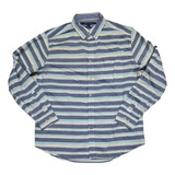 Camisa Tommy Hilfiger Grande L Classic Fit Línea Azul