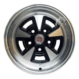 Llanta Deportiva M8 Gris 14x6 Chevy Dodge Falcon Cavallino