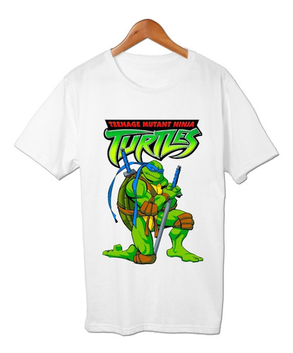 Tortugas Ninjas Leonardo Remera Friki Tu Eres #4