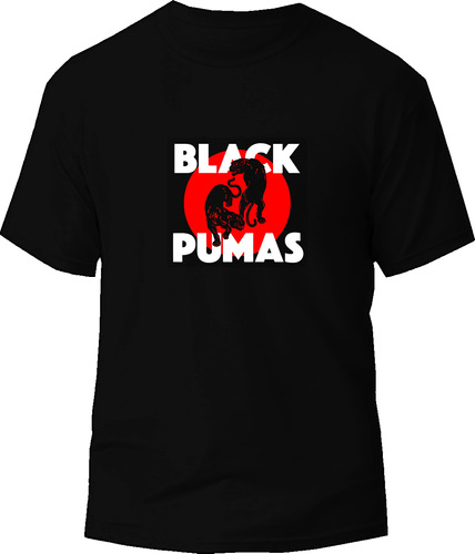 Camiseta Black Pumas Rock Tv Tienda Urbanoz