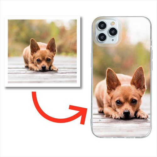 Funda Para iPhone Personalizada Con Tu Foto Imagen Favorita