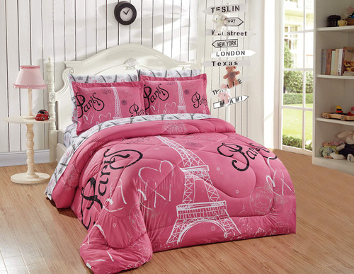 Better Home Style Juego De Ropa De Cama De 7 Piezas Con Dis.