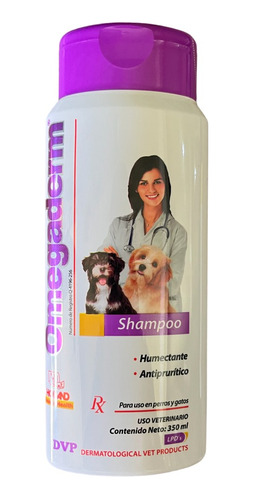 Shampoo Omegaderm Humectante Holland 350 Ml