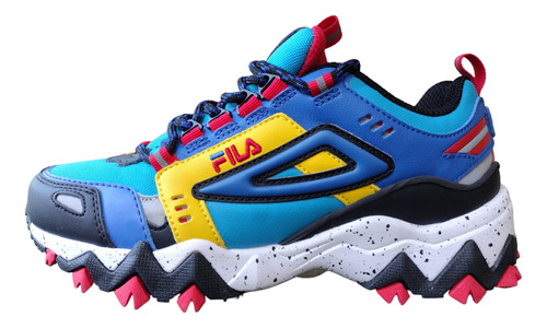 Tenis Originales Fila Kids Modelo Oakmont Tr  22.5cm