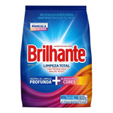 Kit C/8 Sabão Em Pó Brilhante Limpeza Total 800g 